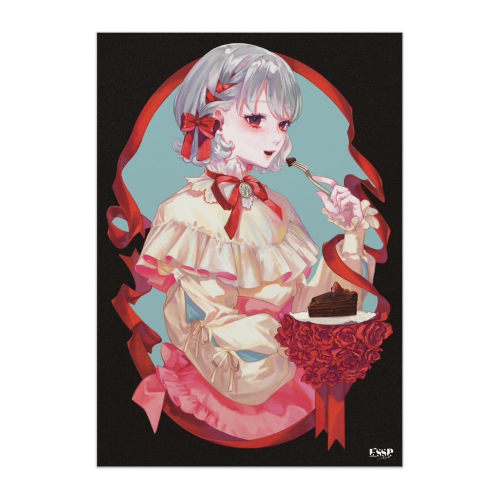 【2026VD限定】Schokoladentorte & Rosenstrauß