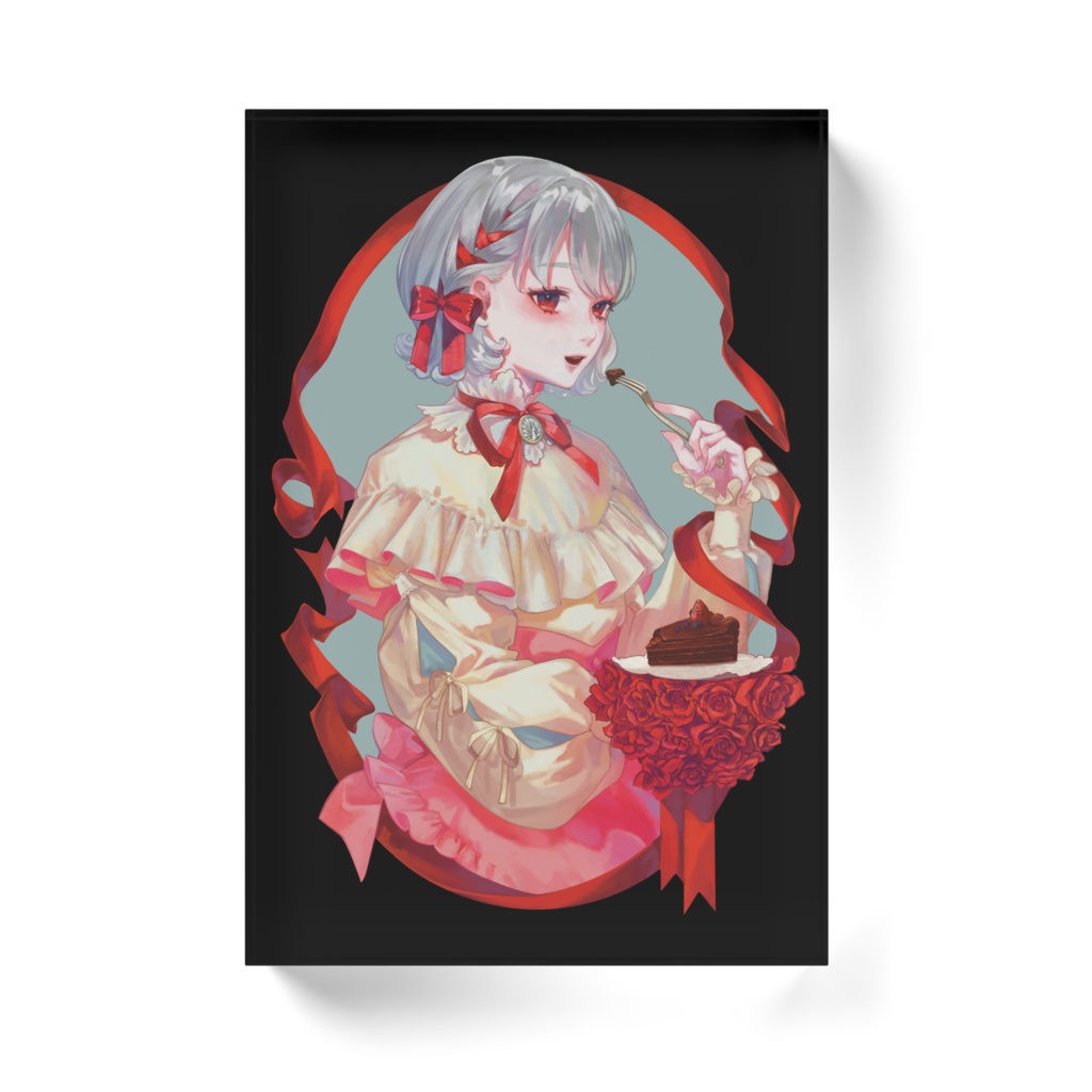 【2026VD限定】Schokoladentorte & Rosenstrauß