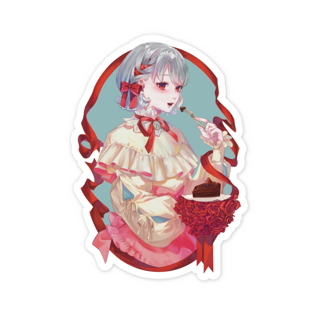 【2026VD限定】Schokoladentorte & Rosenstrauß