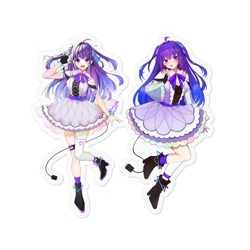 藤宮なな-2 ステッカー 