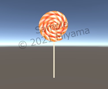 【VRC向け】ぐるぐるキャンディ 棒付きキャンディ ロリポップ Lollipop