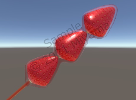 【VRC向け】いちごあめ 苺飴 夏祭り 屋台 IchigoAme