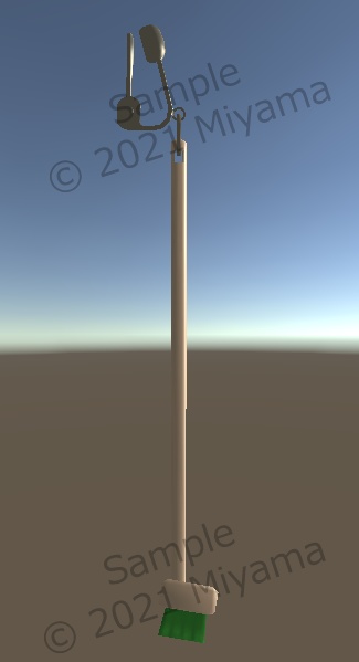 【VRC向け】デッキブラシのイヤリング Earrings_Deckbrush