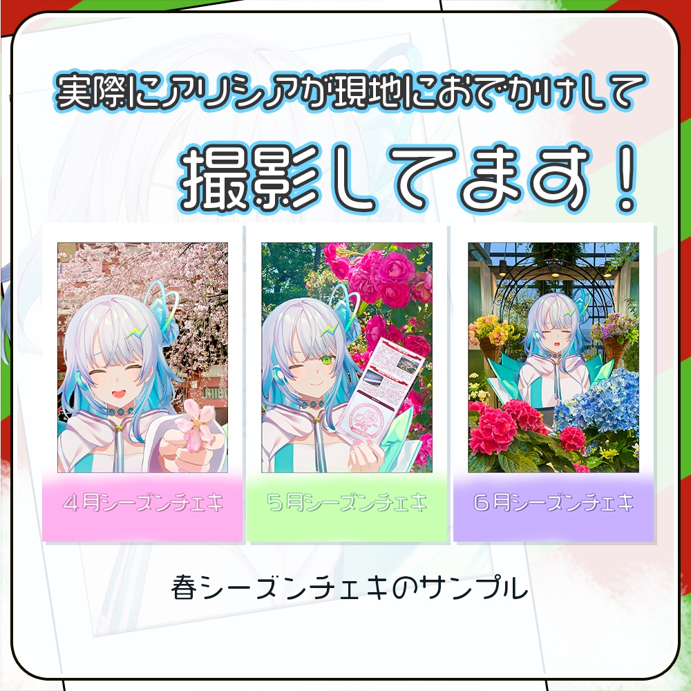 シーズンチェキ【2024年12月】