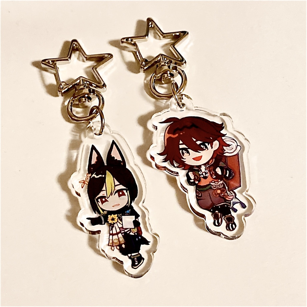 ティナリ/嘉明 ミニアクリルキーホルダー