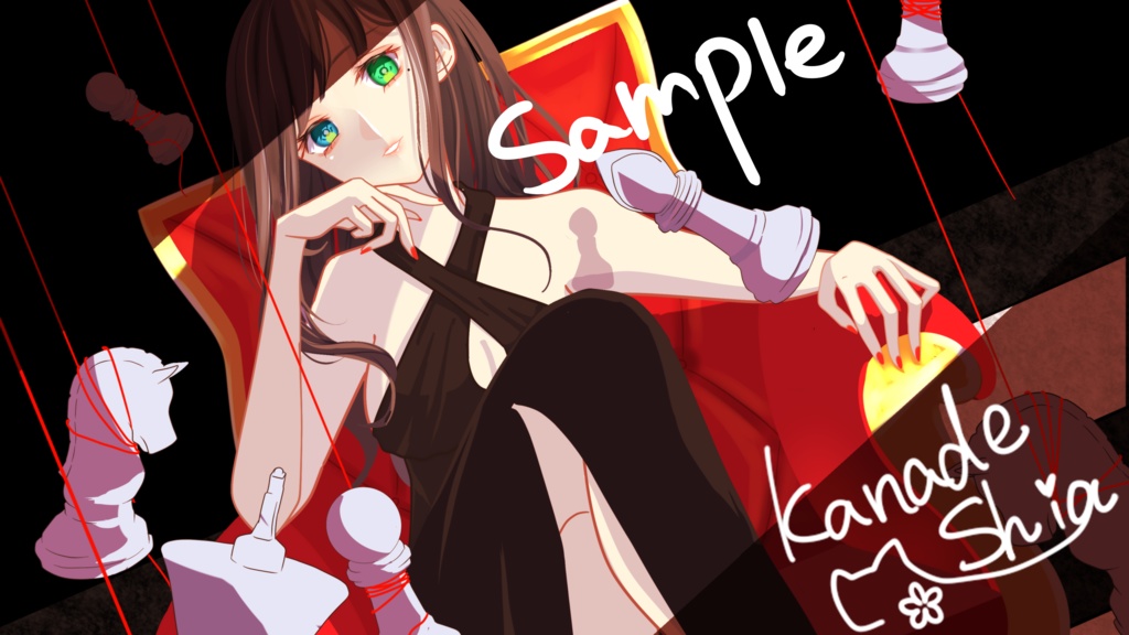 【4K壁紙】花撫シア-コレクション-【活動支援用】