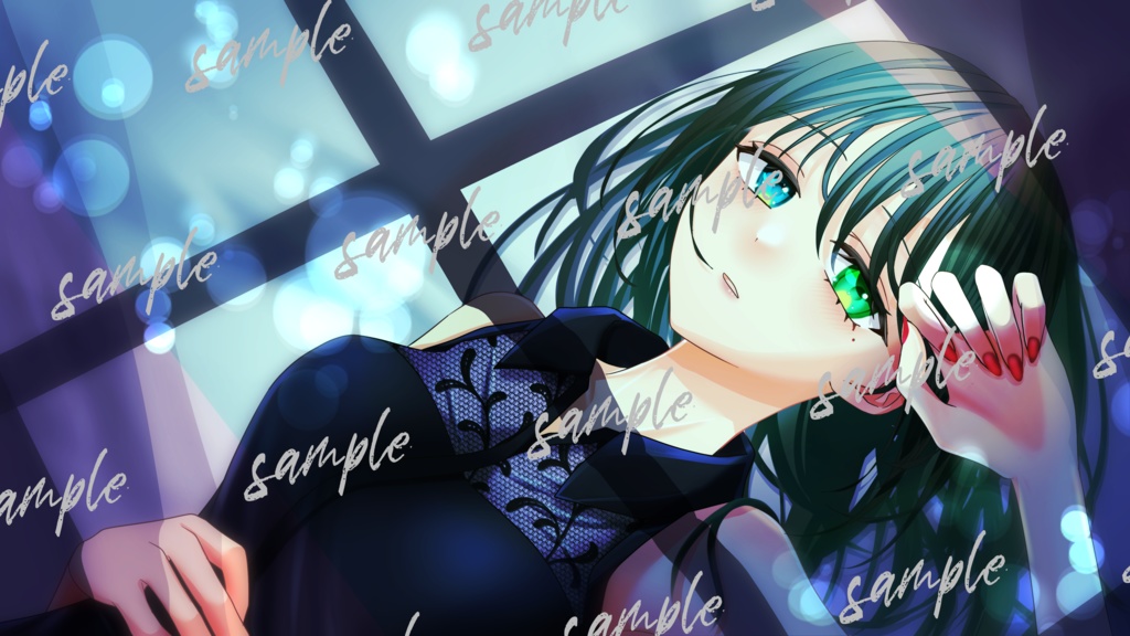 【4Kイラスト】月明り【花撫シア】