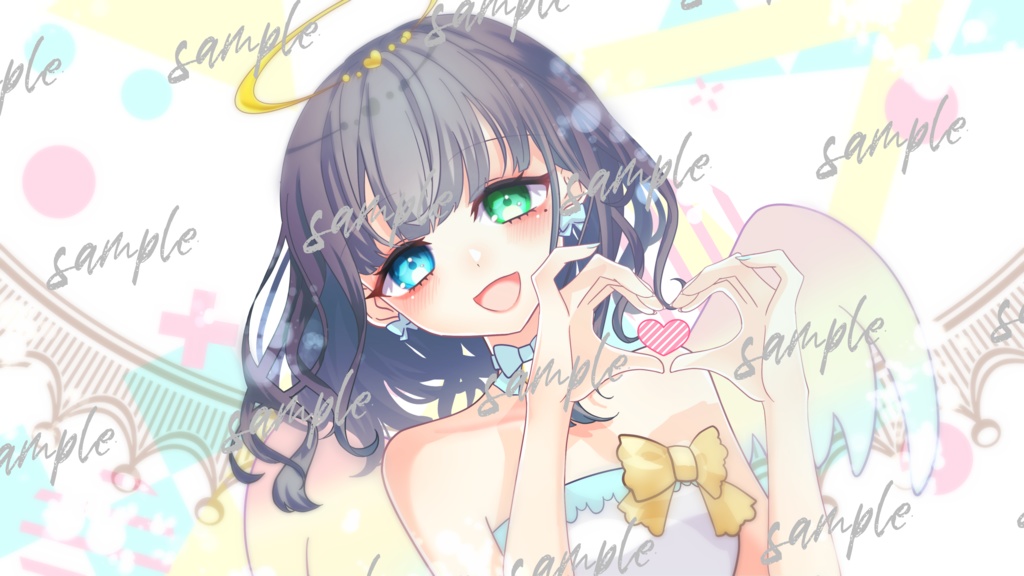 【4Kイラスト】angel【花撫シア】