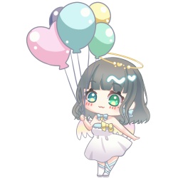 【デスクトップアクセサリ】CharaPod_花撫シア_angele_loveme