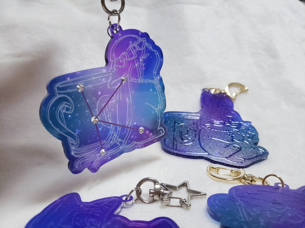 ニーゴ星座キーホルダー