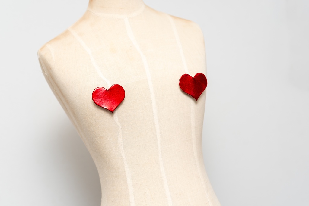 ニップレスパーツ「シングルハート」