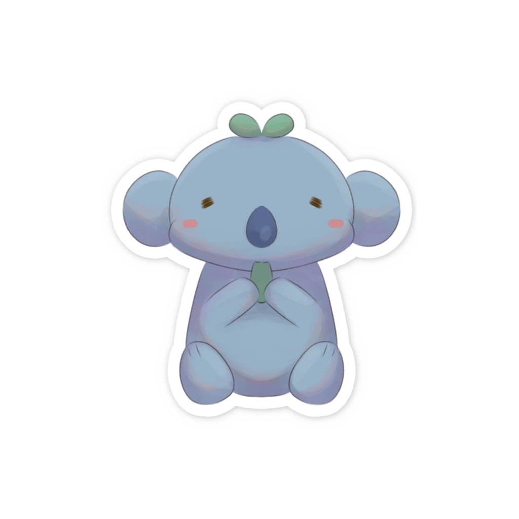 それいけ!おんぶにだっころりん!スマホステッカー🐨🌱