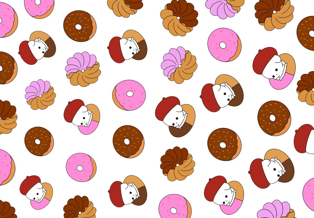 わたあめポーチ