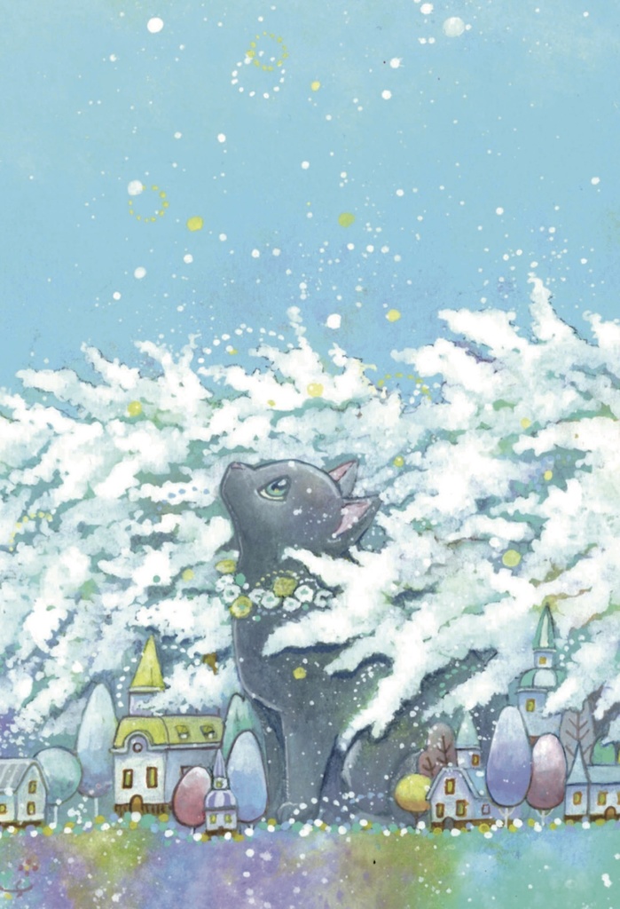 Yosi ポストカード5枚セット 気ままな日々