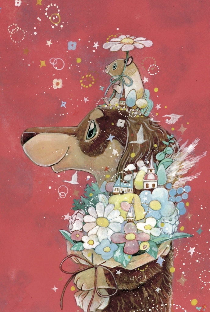 Yosi ポストカード5枚セット 愛しい日々