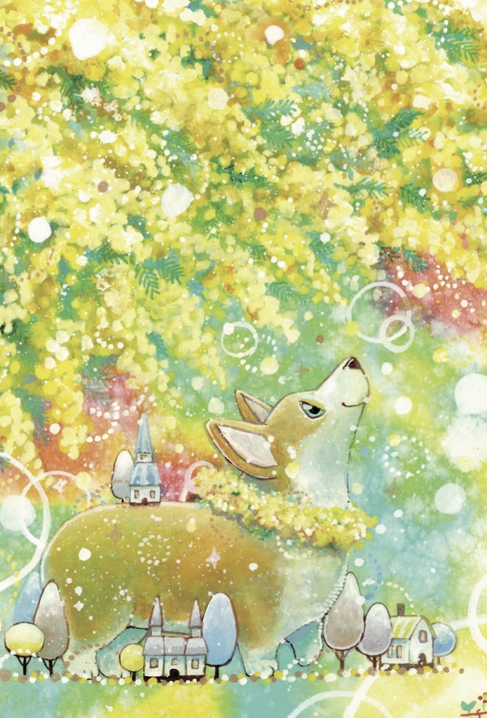 Yosi ポストカード5枚セット 愛しい日々