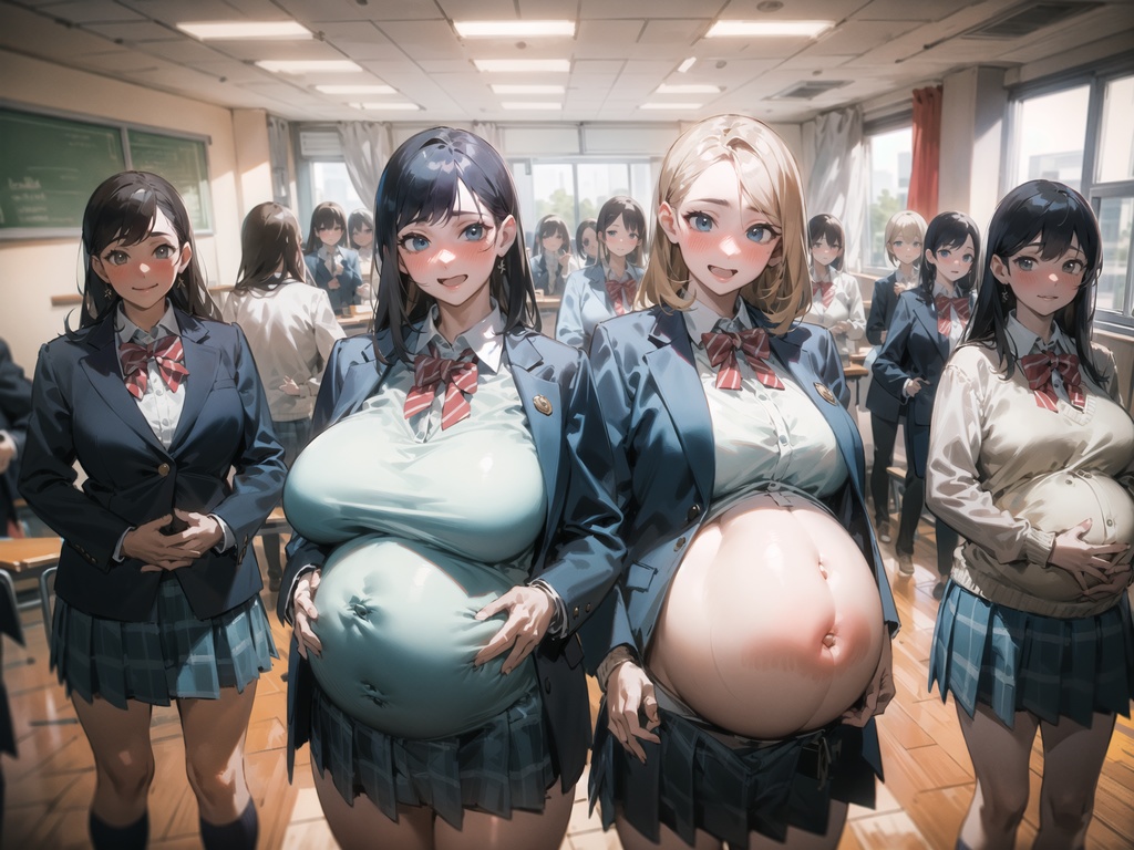二次 ボテ腹 