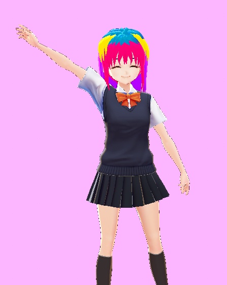 Cute colorfull hair 