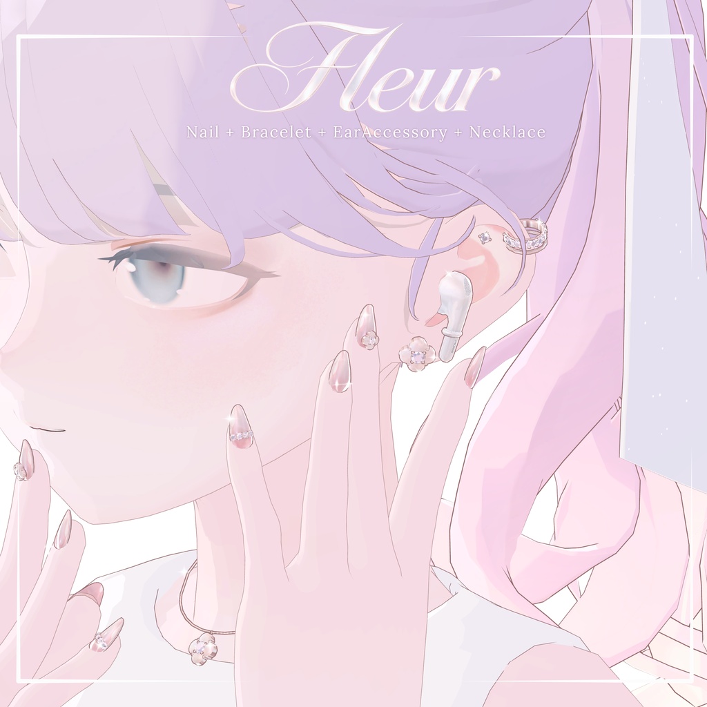 Fleur accessory + nail