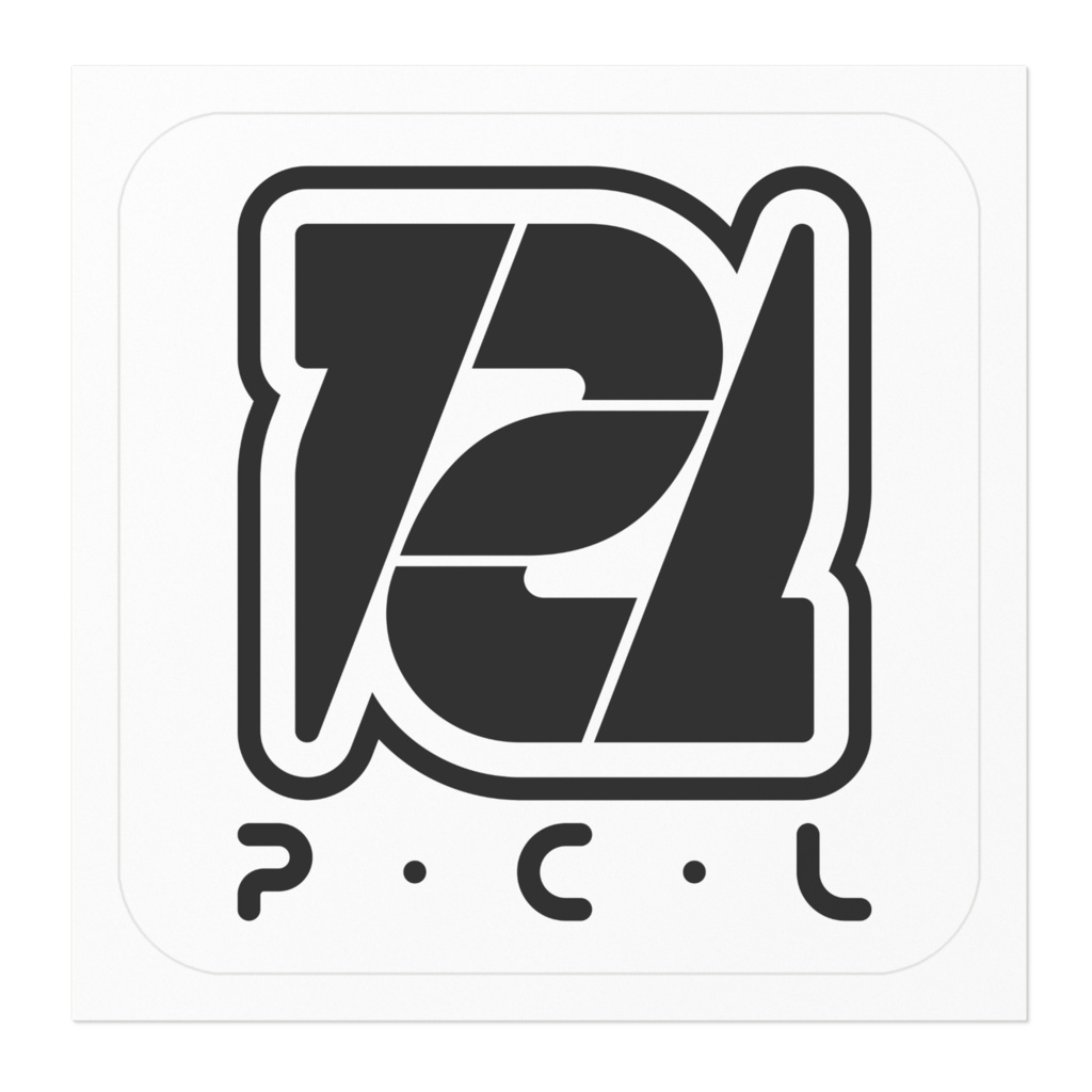 PCLロゴステッカー