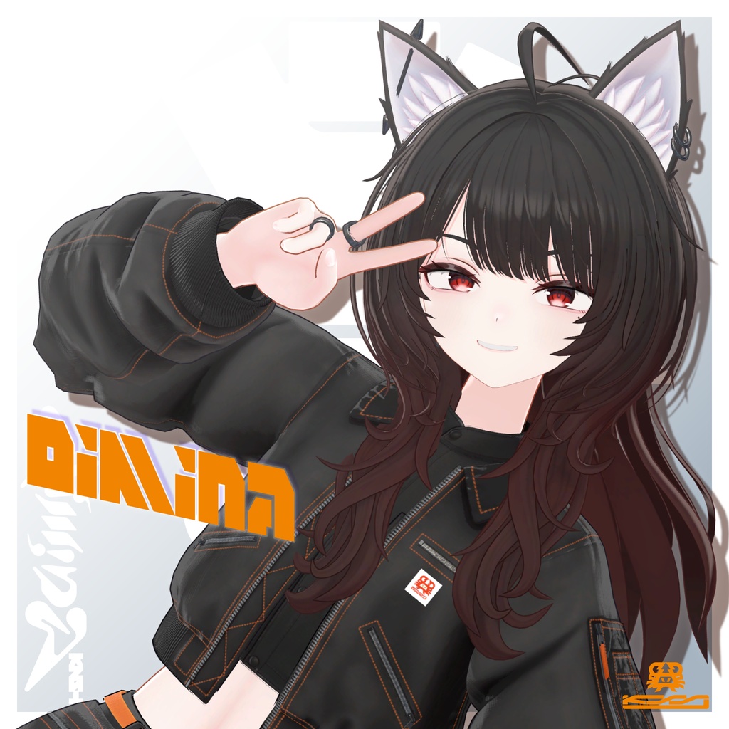 オリジナル3Ｄモデル「ディミナ」#dimina3d