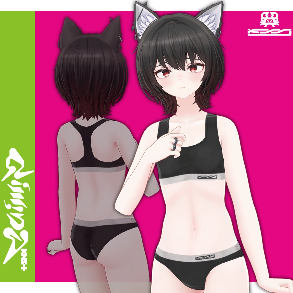 【リリースセール中!】オリジナル3Dモデル「ディミナ」#dimina3d