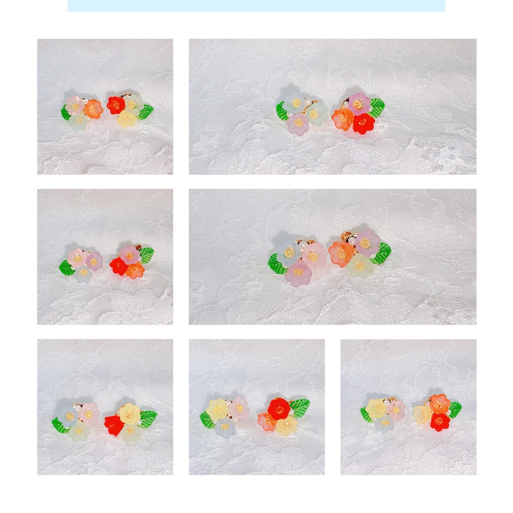 ごきげんふらわ〜イヤリング