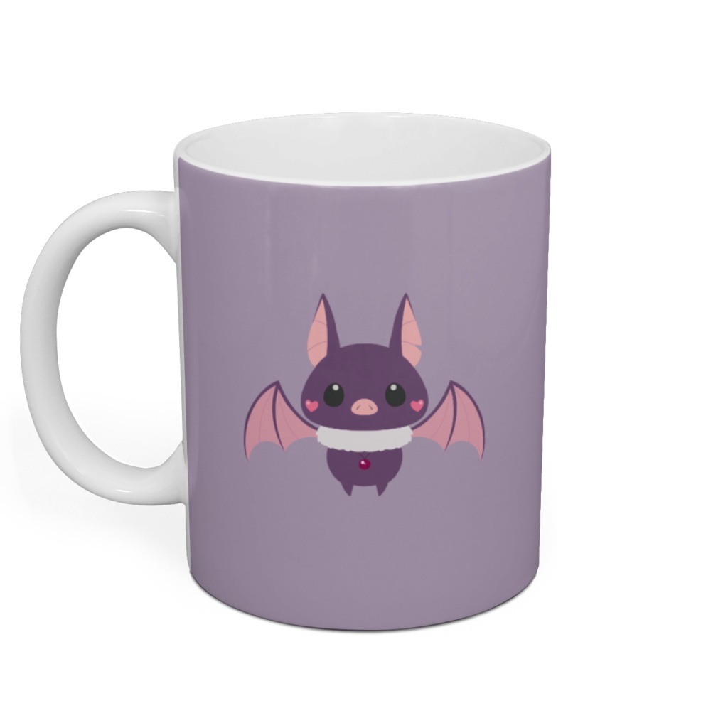 鬼吸魔りあな 1周年記念 コウモリくん【マグカップ】