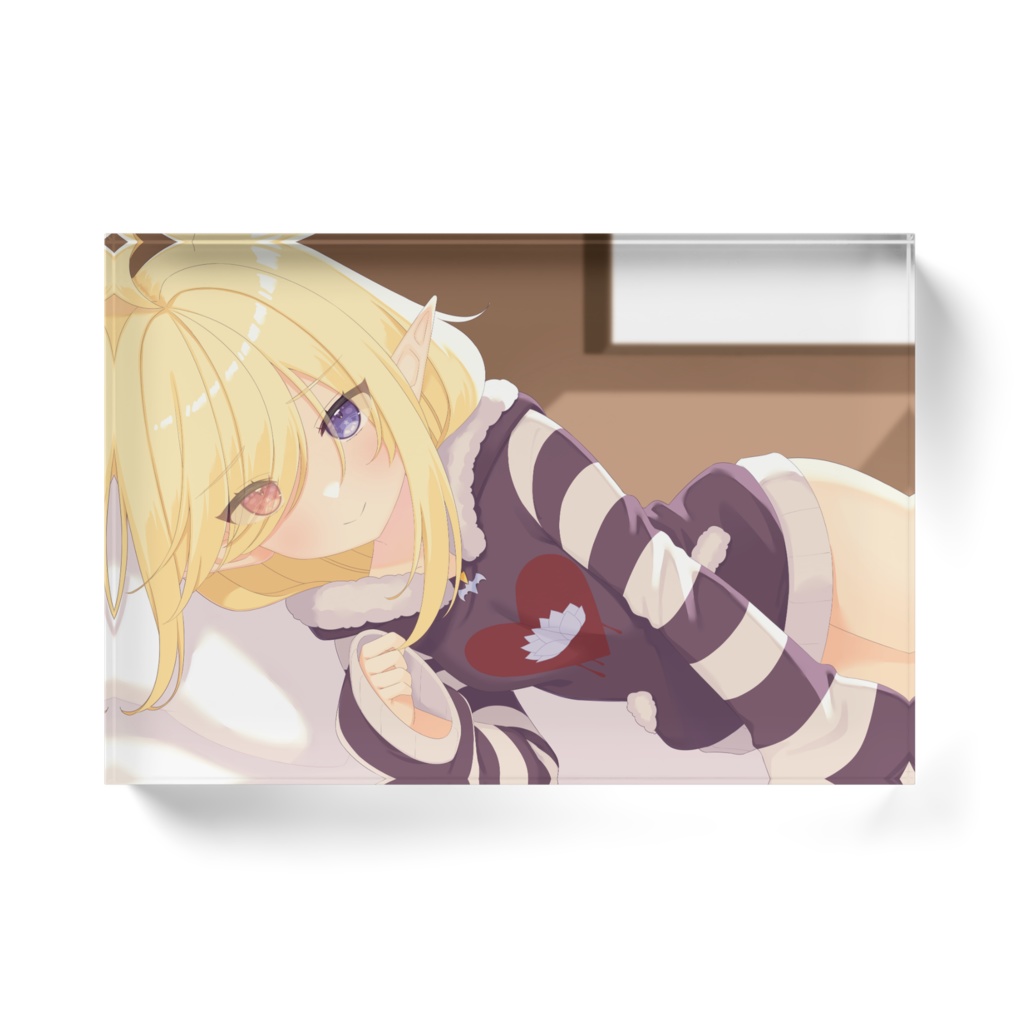 鬼吸魔りあな 5周年記念【アクリルブロック】