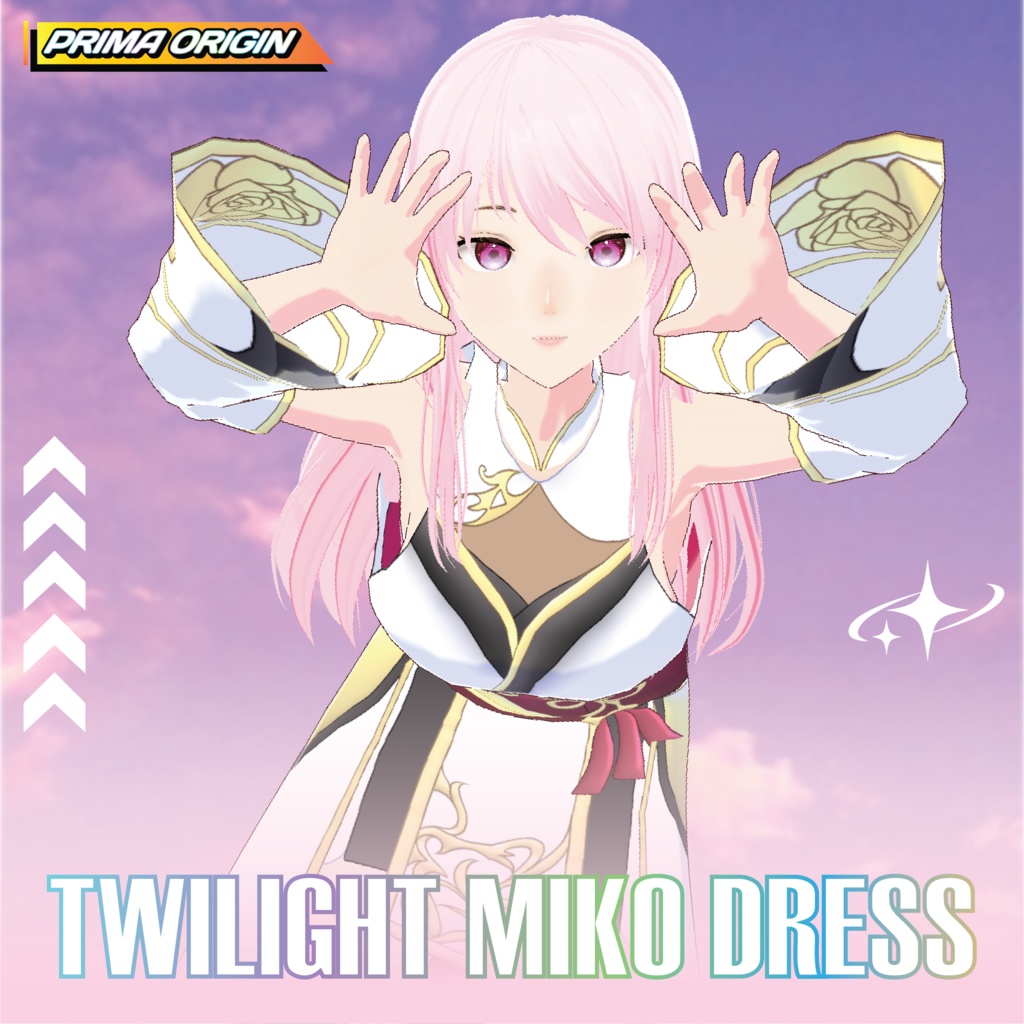Twilight Miko Dress