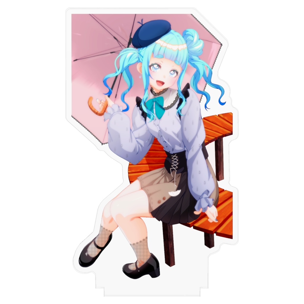 おめかしつむりん(オリジナル衣装) アクリルフィギュア