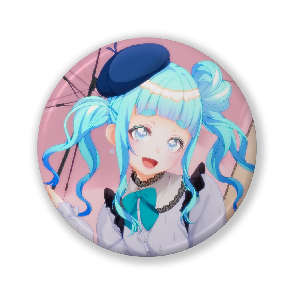 おめかしつむりん(オリジナル衣装) 缶バッジ