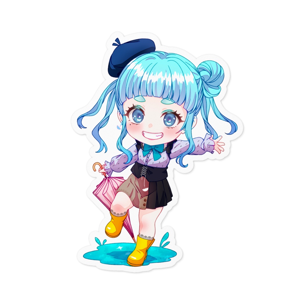 ぽっちゃんつむりん ステッカー