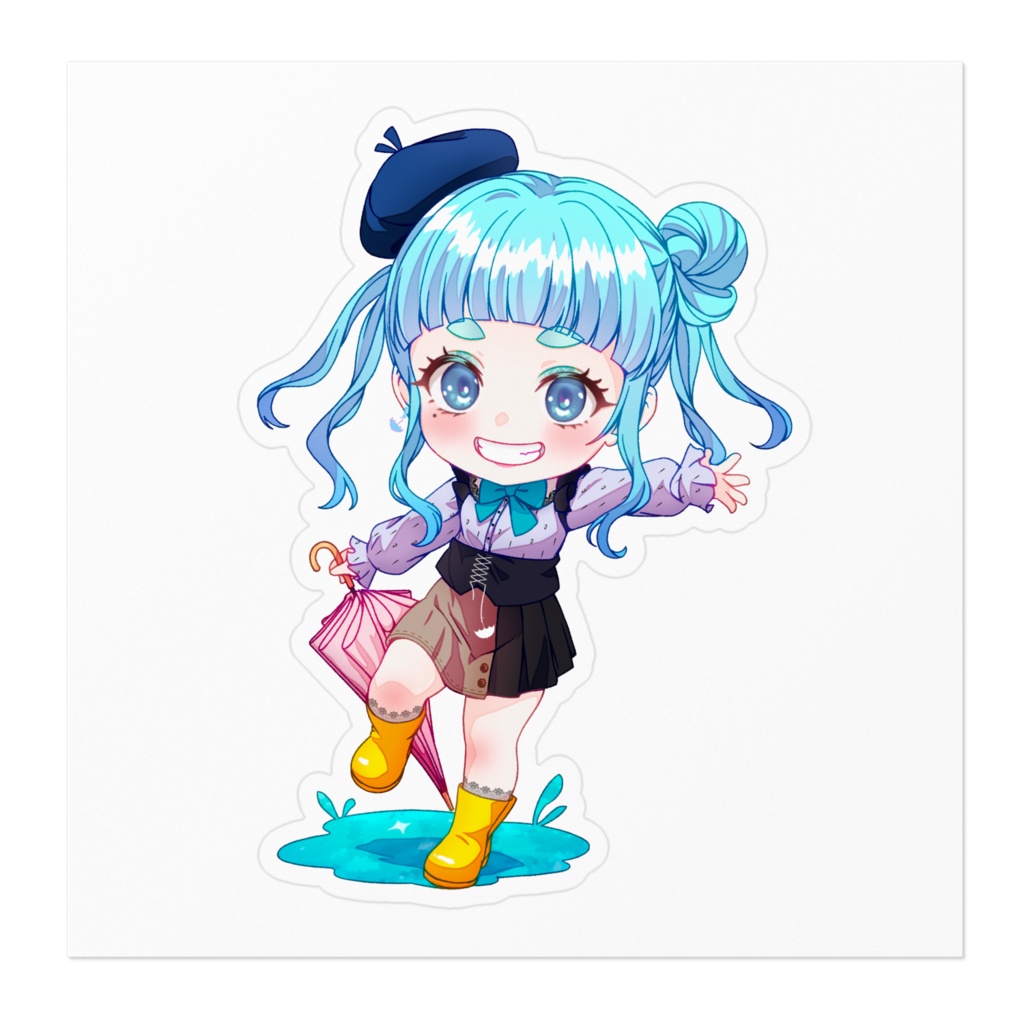 ぽっちゃんつむりん ステッカー