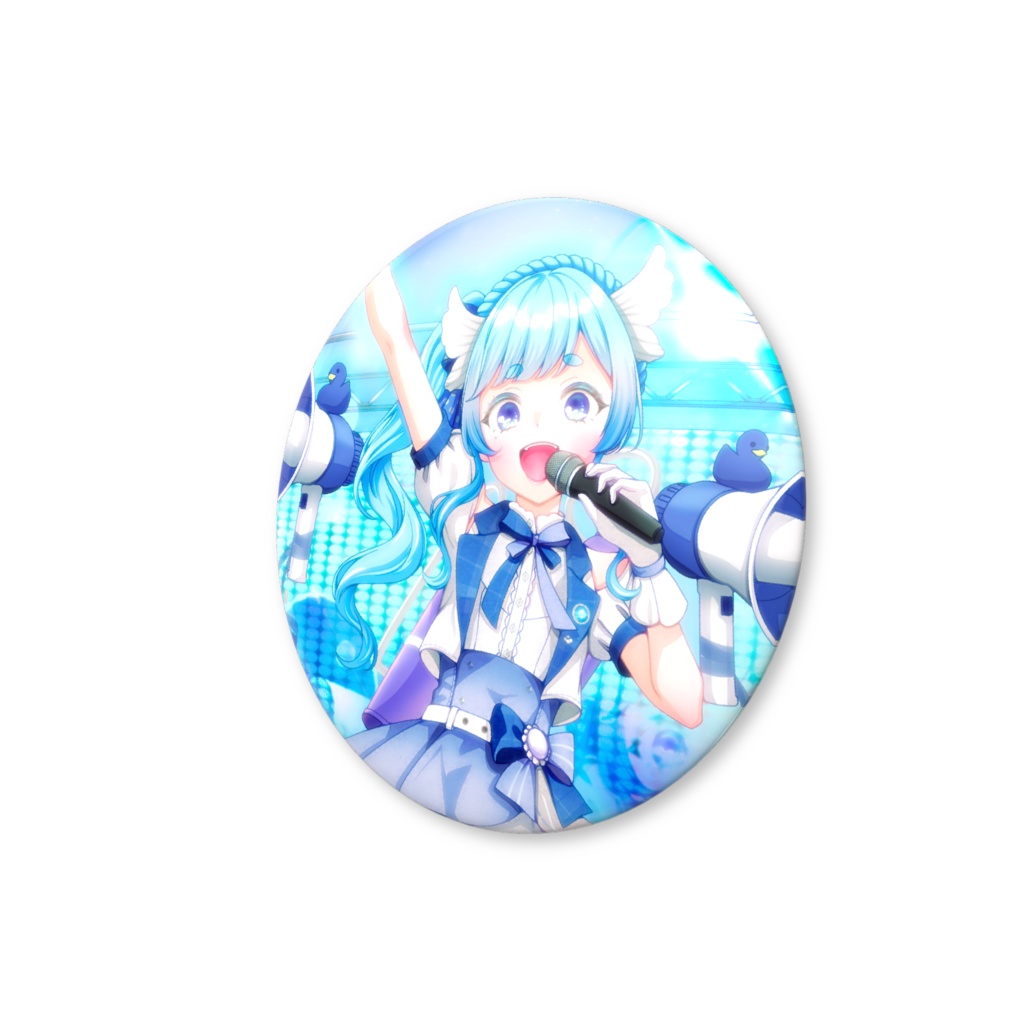アイドルつむりん 缶バッチ