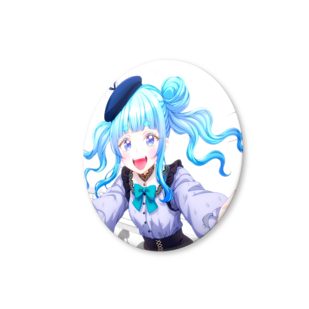 お出迎えつむりん 缶バッジ