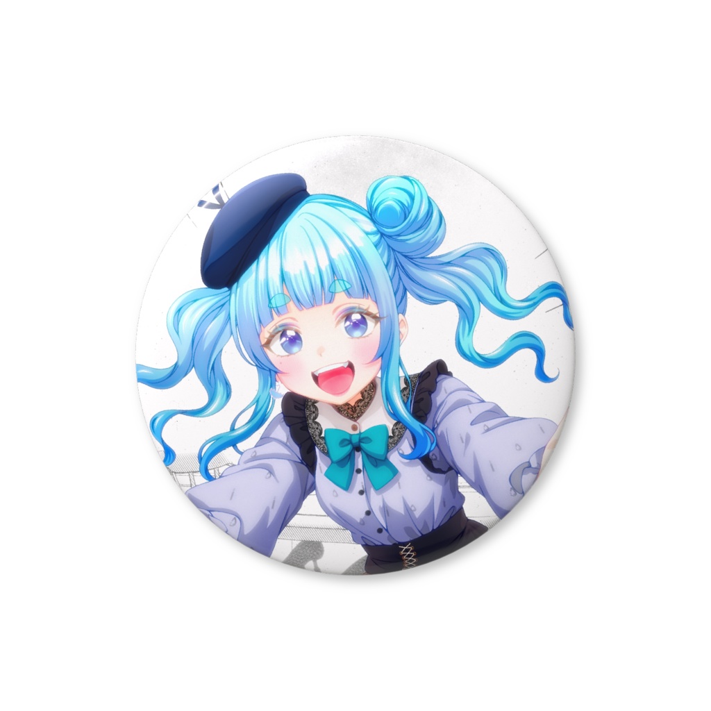 お出迎えつむりん　缶バッジ