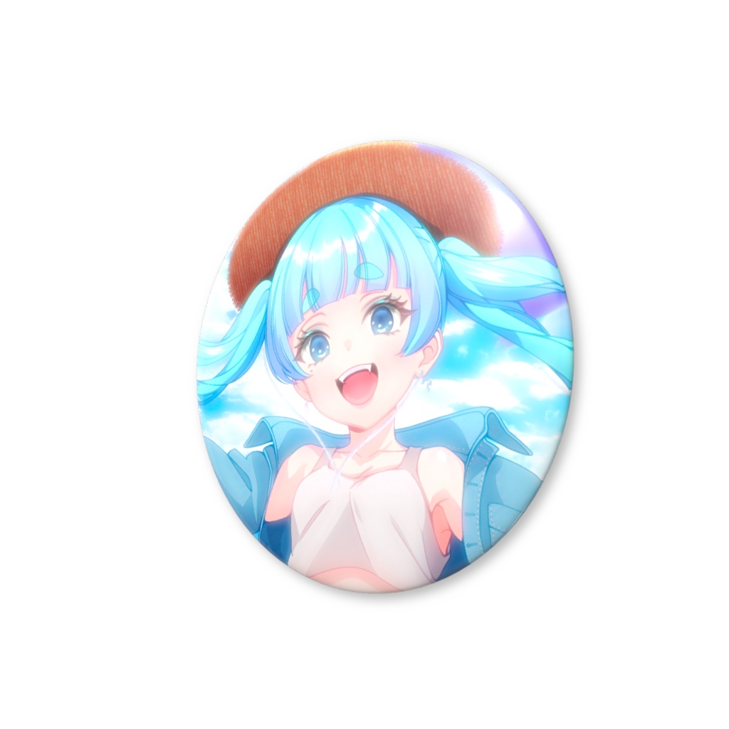 セカイつむりん 缶バッジ