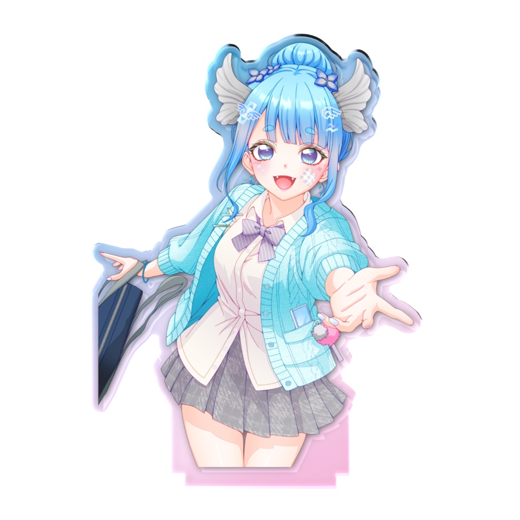 文化祭つむりん オーロラアクリルスタンド