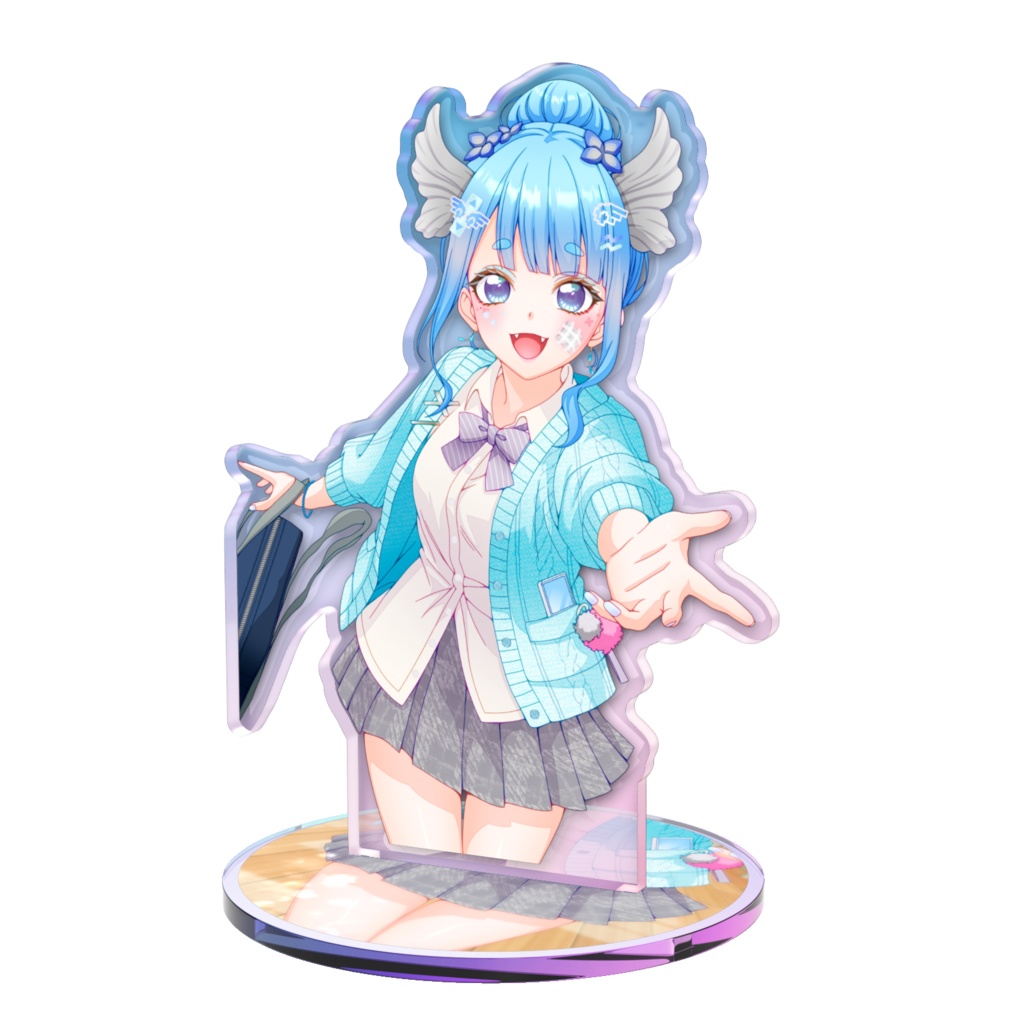 文化祭つむりん オーロラアクリルスタンド