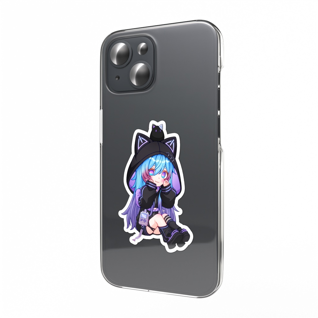 げ〜みんぐ猫つむりん スマホステッカー