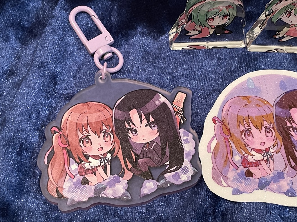 うづけいアクリルキーホルダー