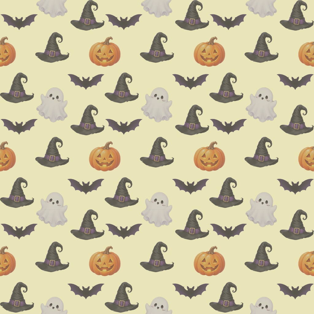 ハロウィン デジタルペーパー ラッピングペーパー 手帳素材 8色セット コラージュ 素材 デジタル素材