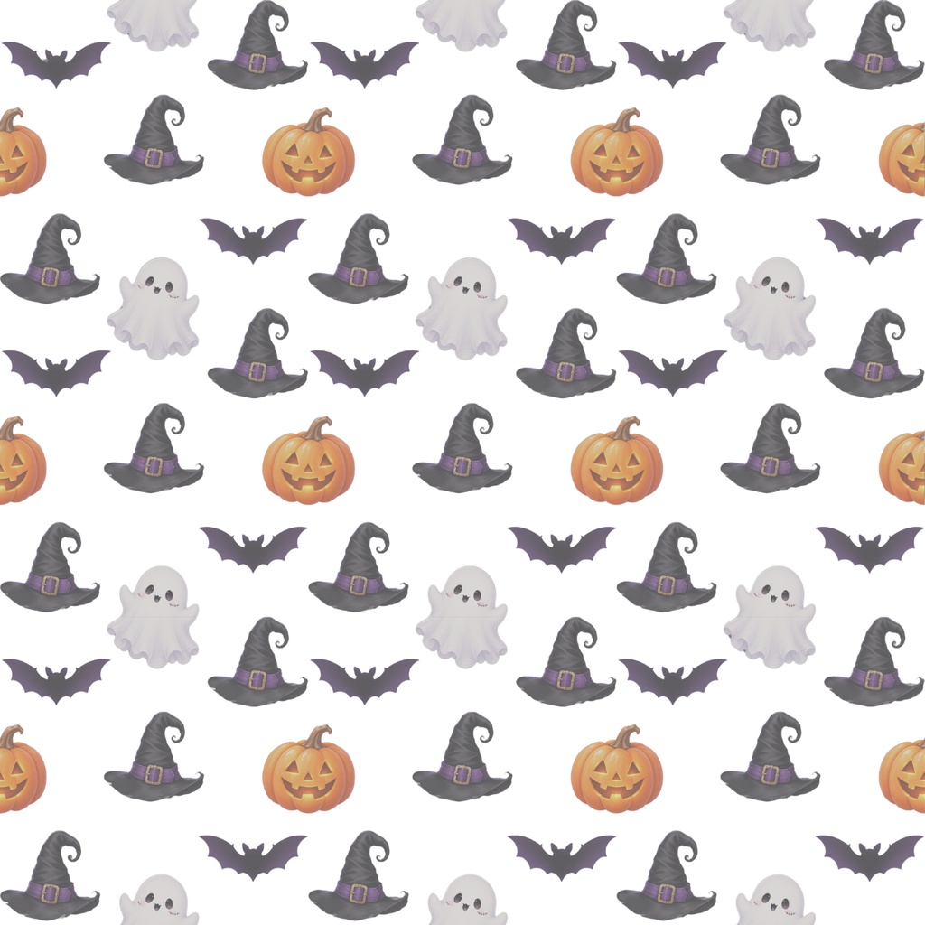 ハロウィン デジタルペーパー ラッピングペーパー 手帳素材 8色セット コラージュ 素材 デジタル素材