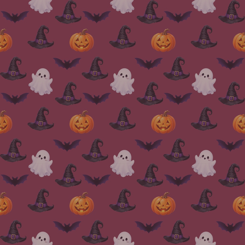 ハロウィン デジタルペーパー ラッピングペーパー 手帳素材 8色セット コラージュ 素材 デジタル素材