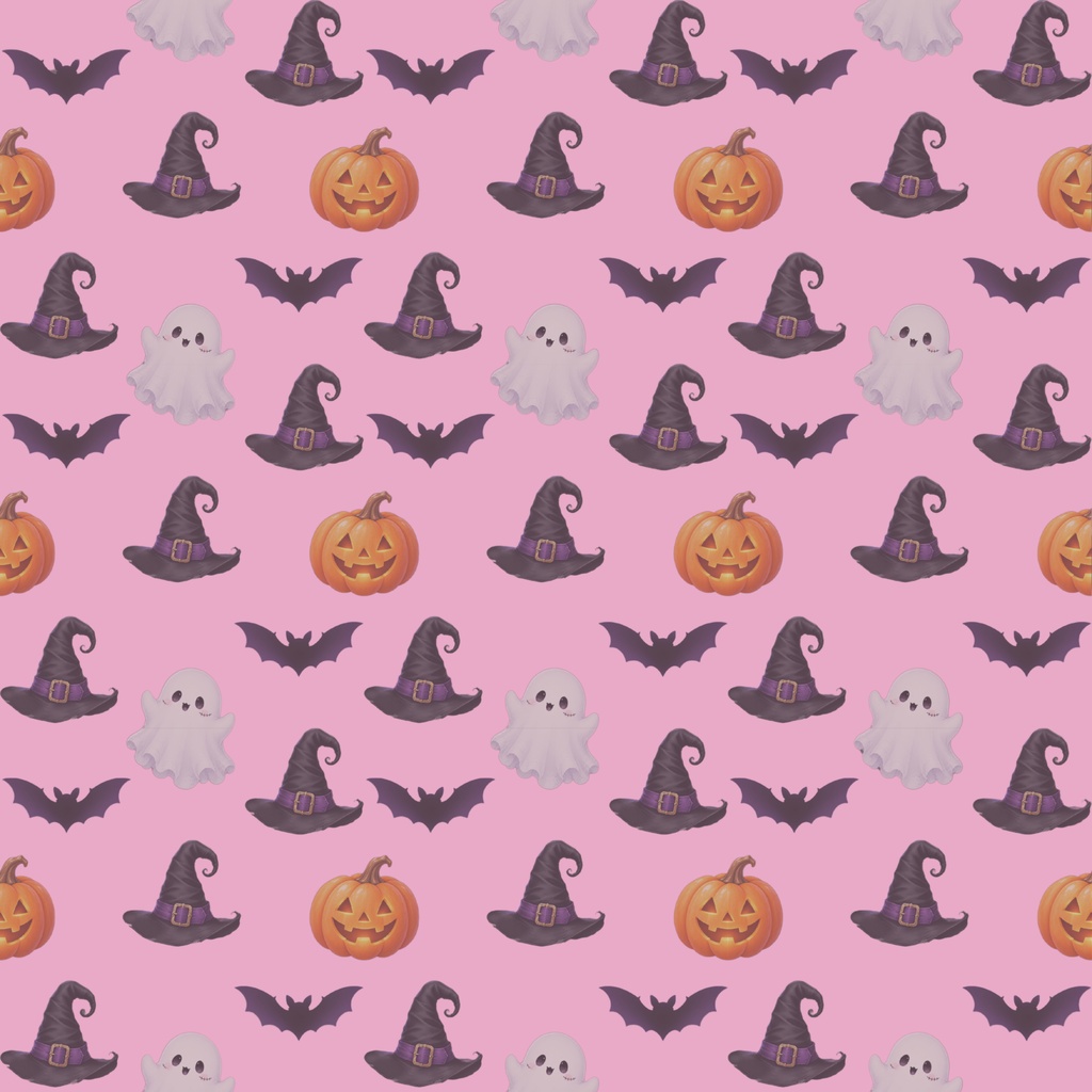 ハロウィン デジタルペーパー ラッピングペーパー 手帳素材 8色セット コラージュ 素材 デジタル素材