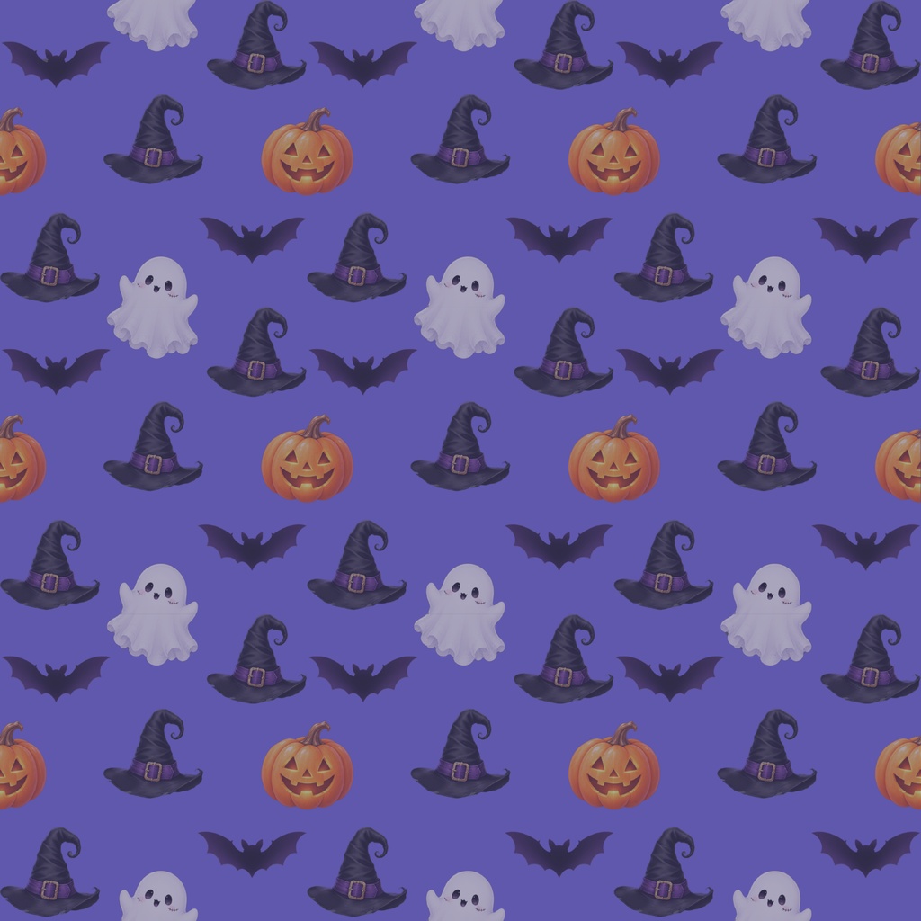ハロウィン デジタルペーパー ラッピングペーパー 手帳素材 8色セット コラージュ 素材 デジタル素材