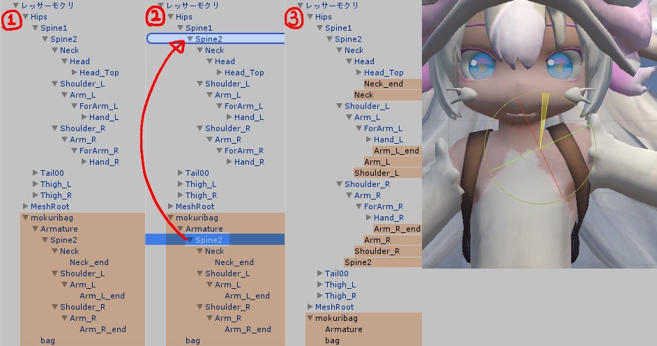 ちいさめリュックサック