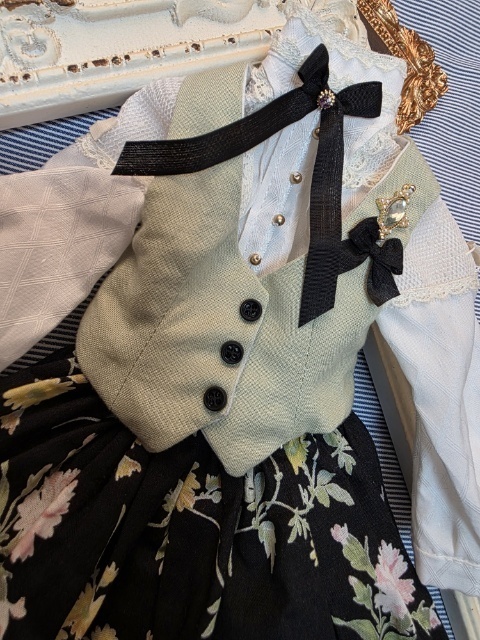 ワンピースとベストset