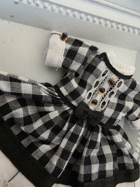 ギンガムチェックのワンピース